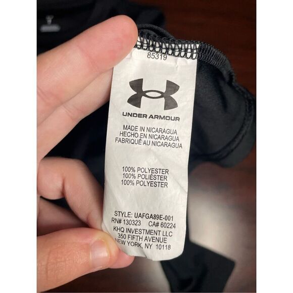 Under Armour My Legacy Starts Now Boys Black Long Sleeve Tee Size 7 - Picture 5 of 5